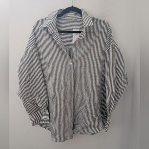 Abercrombie & Fitch Striped Button-Up Shirt